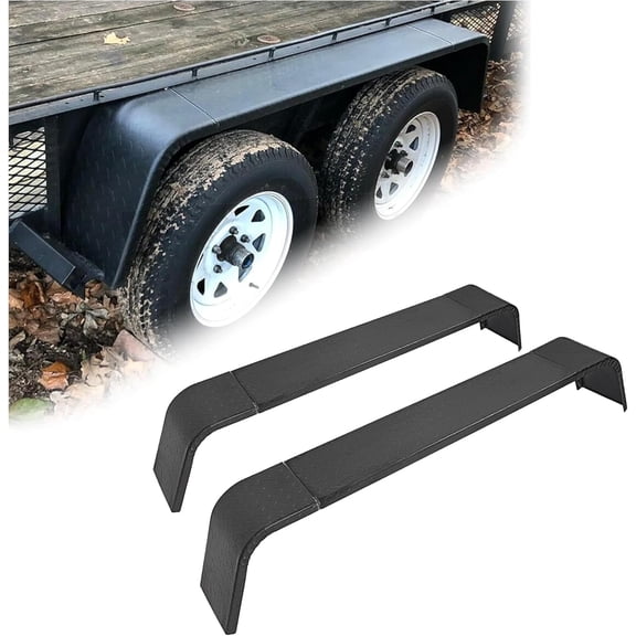 Kojem Raw Alloy Steel Fender Compatible with Vehicle