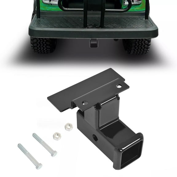 Kojem Rear 2" Trailer Hitch Receiver for ICON EV Golf Cart i40 i40L i60 i60L i80 & All Advanced EV1 Models W/Backseat