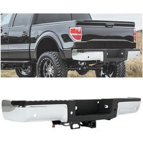 Kojem Rear Bumper Assembly Compatible with 2009-2014 Ford F150 Styleside Bed with Class iii Hitch Towing Package and Reverse Sensor Model