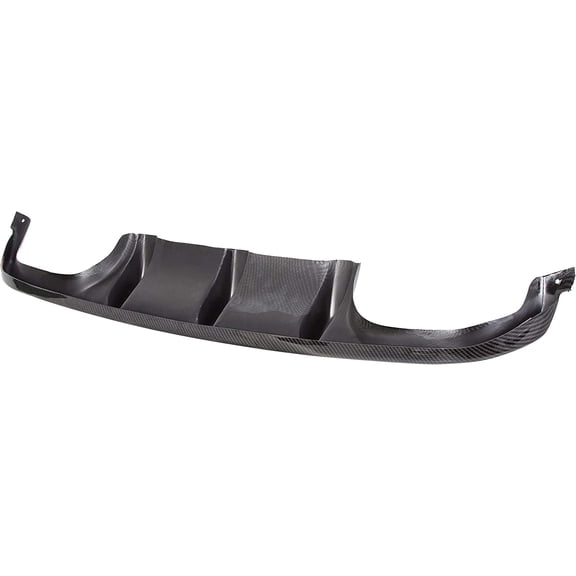 Kojem Rear Bumper Diffuser Compatible with 2015 2016 2017 BMW F80 M3 & F82 F83 M4 Bumper Lip Splitter Valance Spoiler Carbon Fiber Color