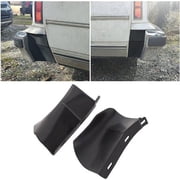 Kojem Rear Bumper Quarter Panel Fillers Kit Primed Left Right Fits Chevy Chevrolet Caprice Impala 1986-1990 ABS Black 2PCS 1 Pair