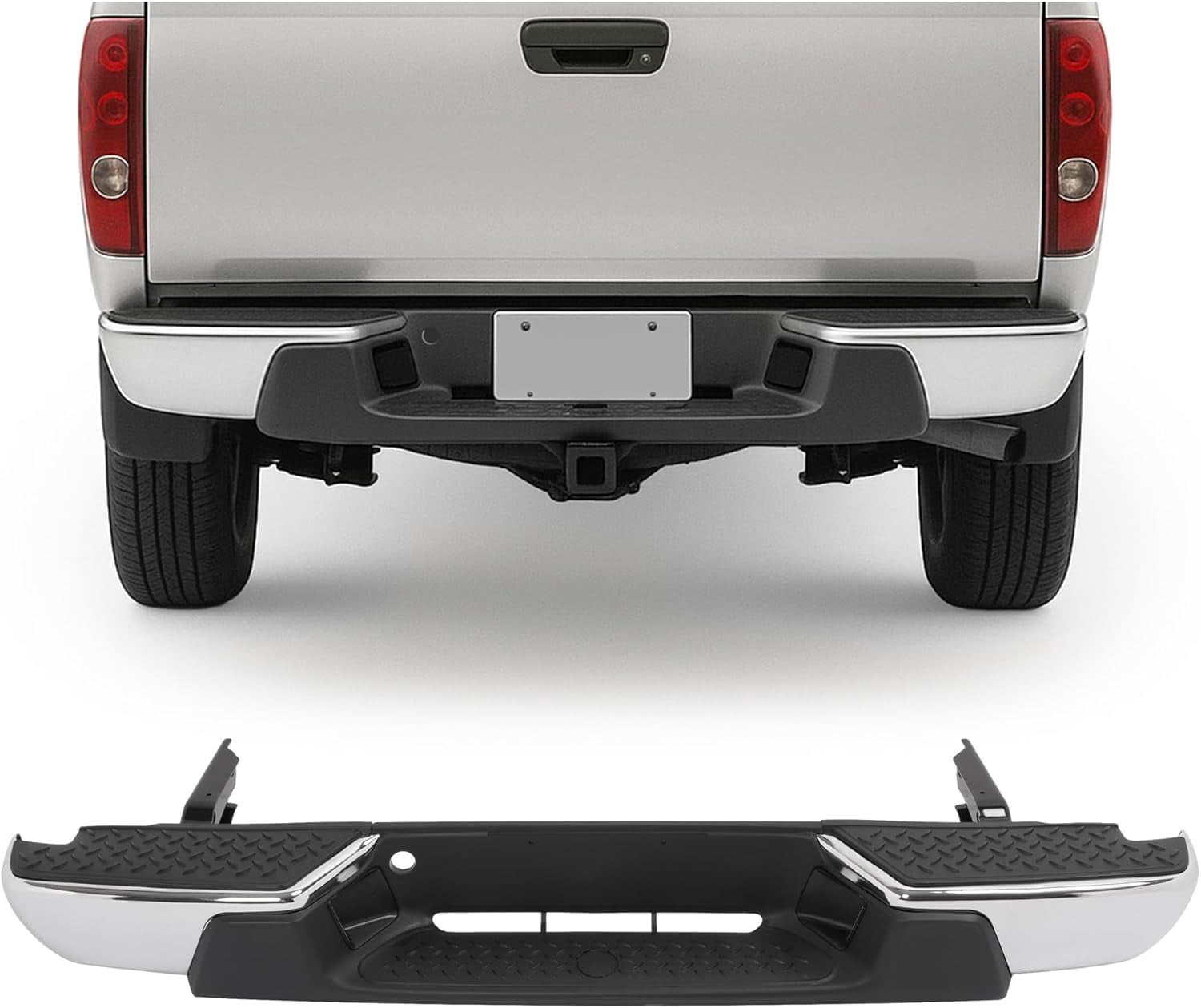 Kojem Rear Bumper for 2004-2007 Chevy Chevrolet Colorado/GMC Canyon NOT ...