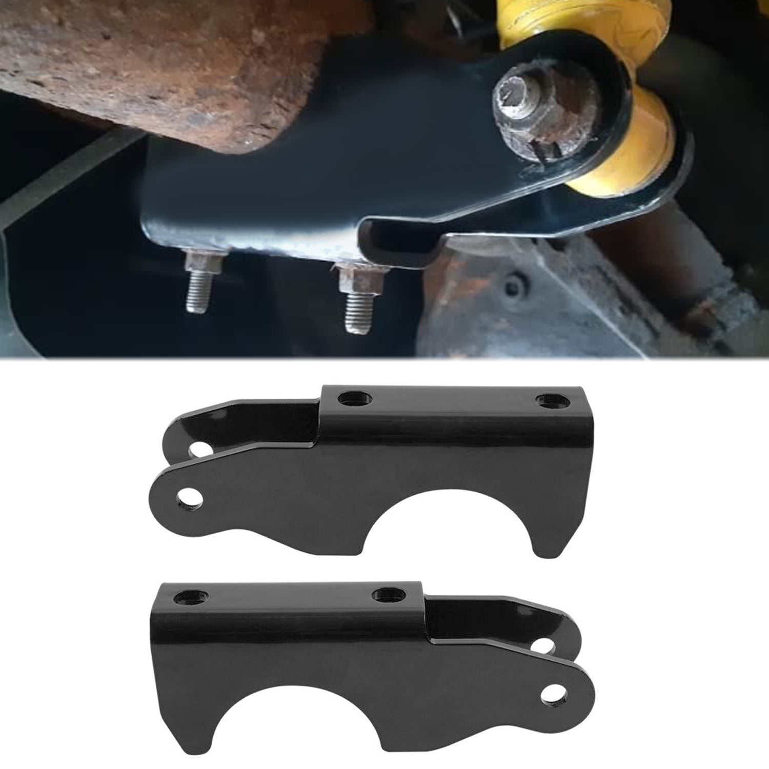 Kojem Rear Lower Shock Mount Bracket Lowering Kit On Axle for 19992005