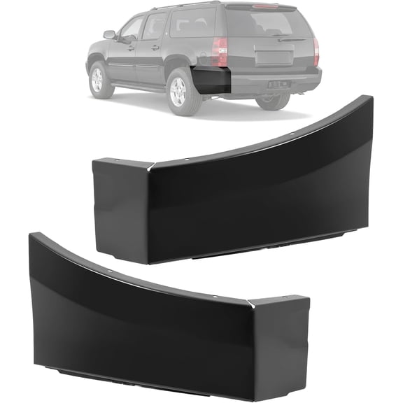 Kojem Rear Quarter Panel Molding Steel Electrophoresis Primed Black Compatible with 2007-2014 Chevrolet Suburban