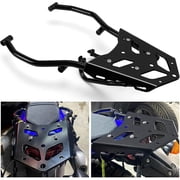 Kojem Rear Rack Luggage Carrier for 2019 2020 2021 Yamaha Tenere 700 Black Steel Aluminium Powder Coated