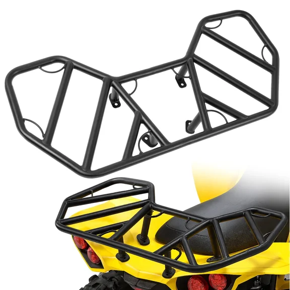 Kojem Rear Rack Storage Extender for 2007-2023 Can-Am Renegade All Models Off-road ATV Steel Black