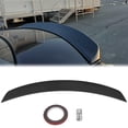 thumbnail image 1 of Kojem Rear Tail Trunk Lip Spoiler Wing Trim for 2011-2023 Chrysler 300 300C 300S Painted Black, 1 of 17