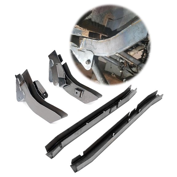 Kojem Rear Trail Arm + Skid Plate Center Frame Rust Repair For Jeep Wrangler TJ 1997-2002 (3 Packages)