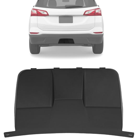 Kojem Rear Trailer Hitch Cover Panel for 2018-2021 Chevy Chevrolet Equinox Replacement for 84256326, GM1144128 PP Plastic Textured