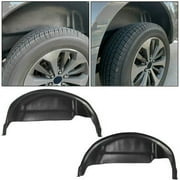 Kojem Rear Wheel Well Guards Liners Inner Fender Mud Flaps Cover for 2015- 2019 Ford F- 150 F150 Will not fit Raptor