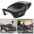 thumbnail image 1 of Kojem Rider Driver＆ Passenger Seat Compatible with 2009-2022 Harley Touring Street Tri Glide Road King Hammock Black, 1 of 8