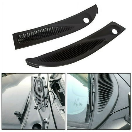 Kojem Right&Left Windshield Wiper Cowl Grille Panels Compatible with 1995-2003 Ford Explorer 1997-2001 Mercury Mountaineer 2001-2005 Ford Explorer Sport Trac