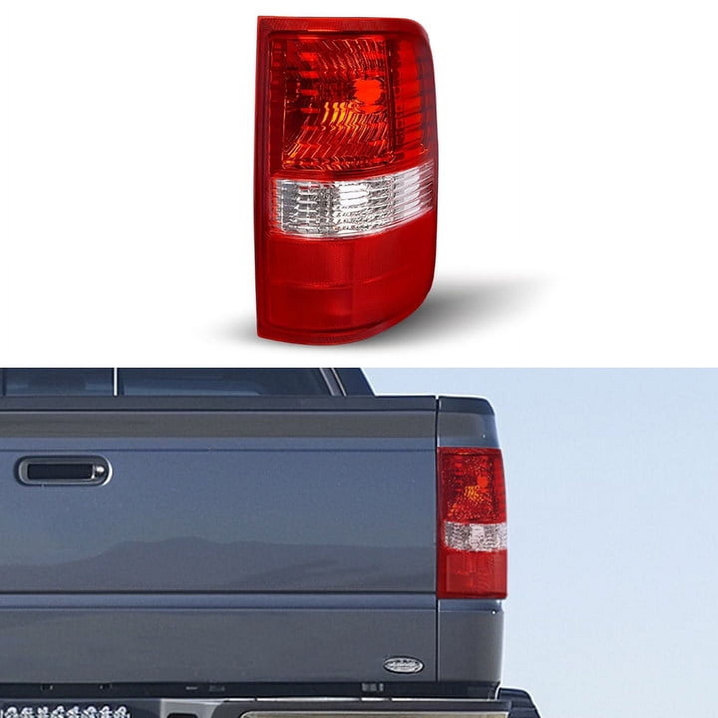 TAIL LIGHT RED SMOKE RIGHT SIDE TYC Fits VW T5 03-09 In Taillights - Foto 4