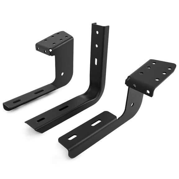 Kojem Running Board Bracket for 2014- Ram Promaster 1500 2500 3500 Passenger Side Step Nerf Bars Mounting Bracket Kit