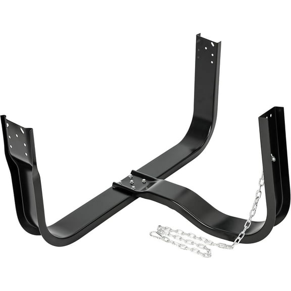 Kojem Semi Truck Spare Tire Carrier 48 Inch Replacement for AURTC4 FLLTC4 FLT98100159 FLT98400030 with Mounting Kit Basket