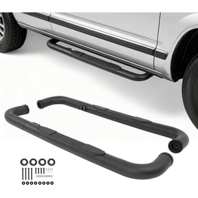 Kojem Side Step Steel Plastic Powder Coated Black Compatible with 1988-1998 Chevroletgmc Ck Pickup Regular Cab
