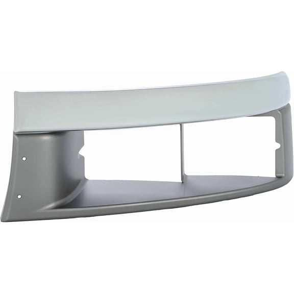 Kojem Silveryblack Headlight Compatible with 2004-2009 Chevy Kodiakgmc Topkick C4500 C5500 Headlamp Bezel Left Replacement For 2004-2009 Replacement For 15036037