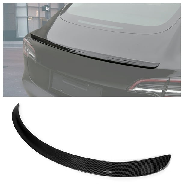 Kojem Spoiler Wing Glossy Carbon Fiber Rear Trunk Lip for 20172022