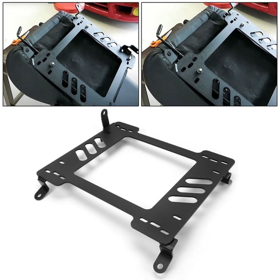 Kojem Steel Driver Seat Bracket for 1992-2000 93 94 95 96 97 98 99 Lexus SC 300/400 SC300 SC400 Replace for SB160DR SB160PA Black