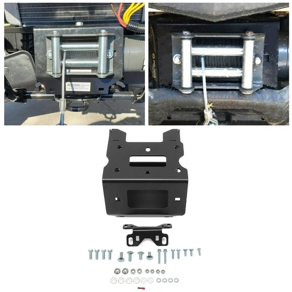 Kojem Steel Winch Mount 5600.3160 Compatible with 2011-2021 Polaris Sportsman 400 450 500 550 570 800 850 Scrambler 850 1000