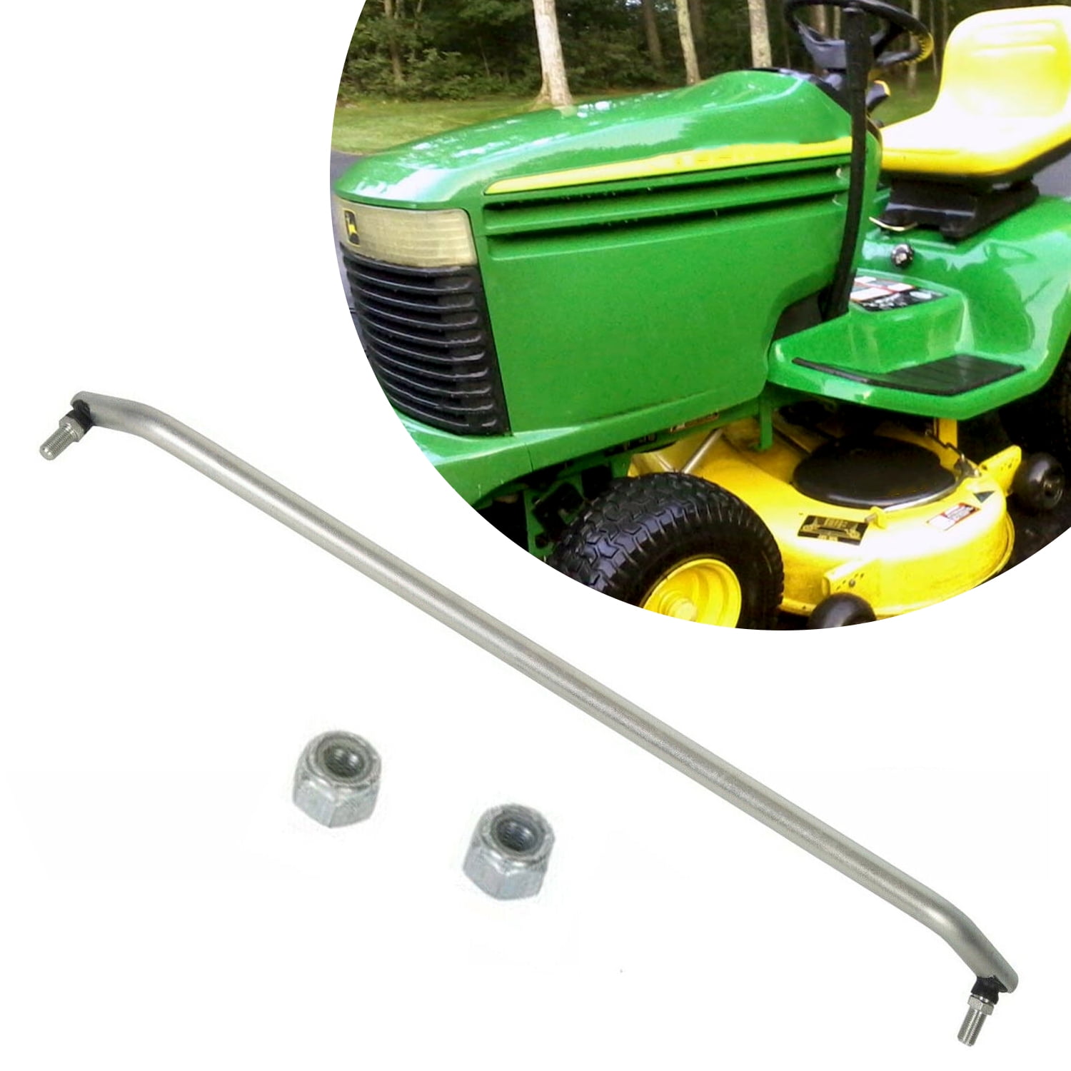 Kojem Steering Tie Rod Linkage with Tough Crimp Construction for John