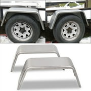 Kojem Trailer Boat Fenders 32"L x 9"W x 13"H for 14" 15" 16" Wheels Square Axel Pair Steel