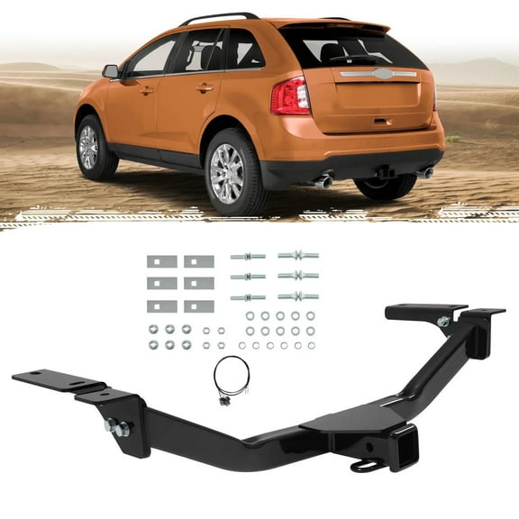 Kojem Trailer Hitch Fit for 2007-2015 Ford Edge Lincoln MKX Black Towing Hitch 2-Inch Receiver Class 3