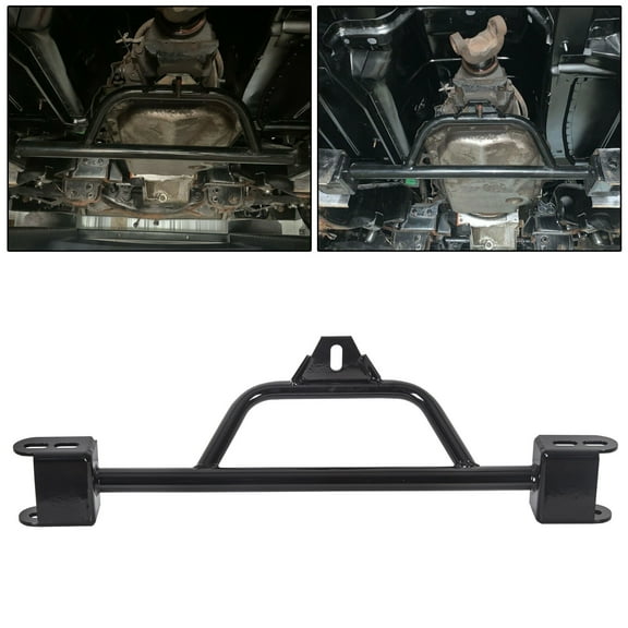 Kojem Transmission Conversion Crossmember for 2000-2006 Chevrolet Silverado GMC Black