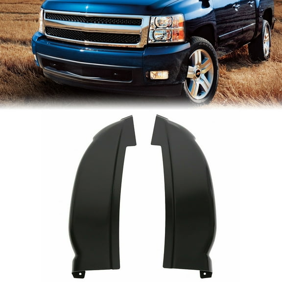 Kojem Truck Cab Corners Pair for 1999-2007 Chevrolet Silverado GMC Sierra Pickup 4 Dr Crew Cab Right & Driver