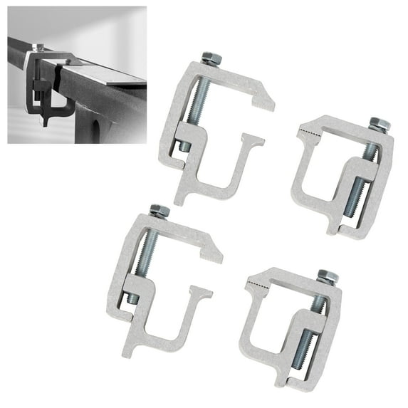 Kojem Truck Mounting Clamps, Aluminum Camper Shell Topper Canopy for ...