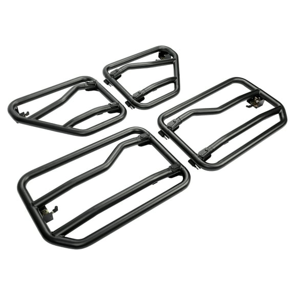 Kojem Tubular Doors for 2020-2024 Jeep Gladiator 2018-2024 Jeep Wrangler JL Tubular Half Door Tube Door Steel