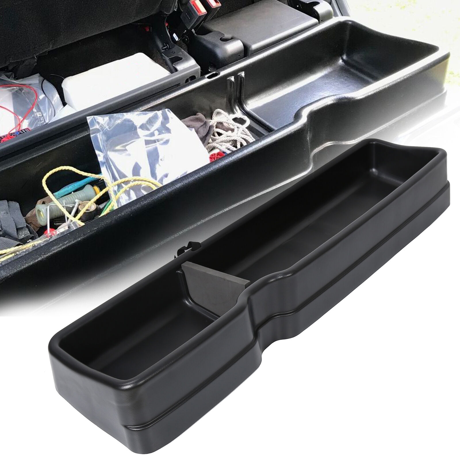 Red Hound Auto Under Seat Storage Box Compatible with Chevrolet GMC