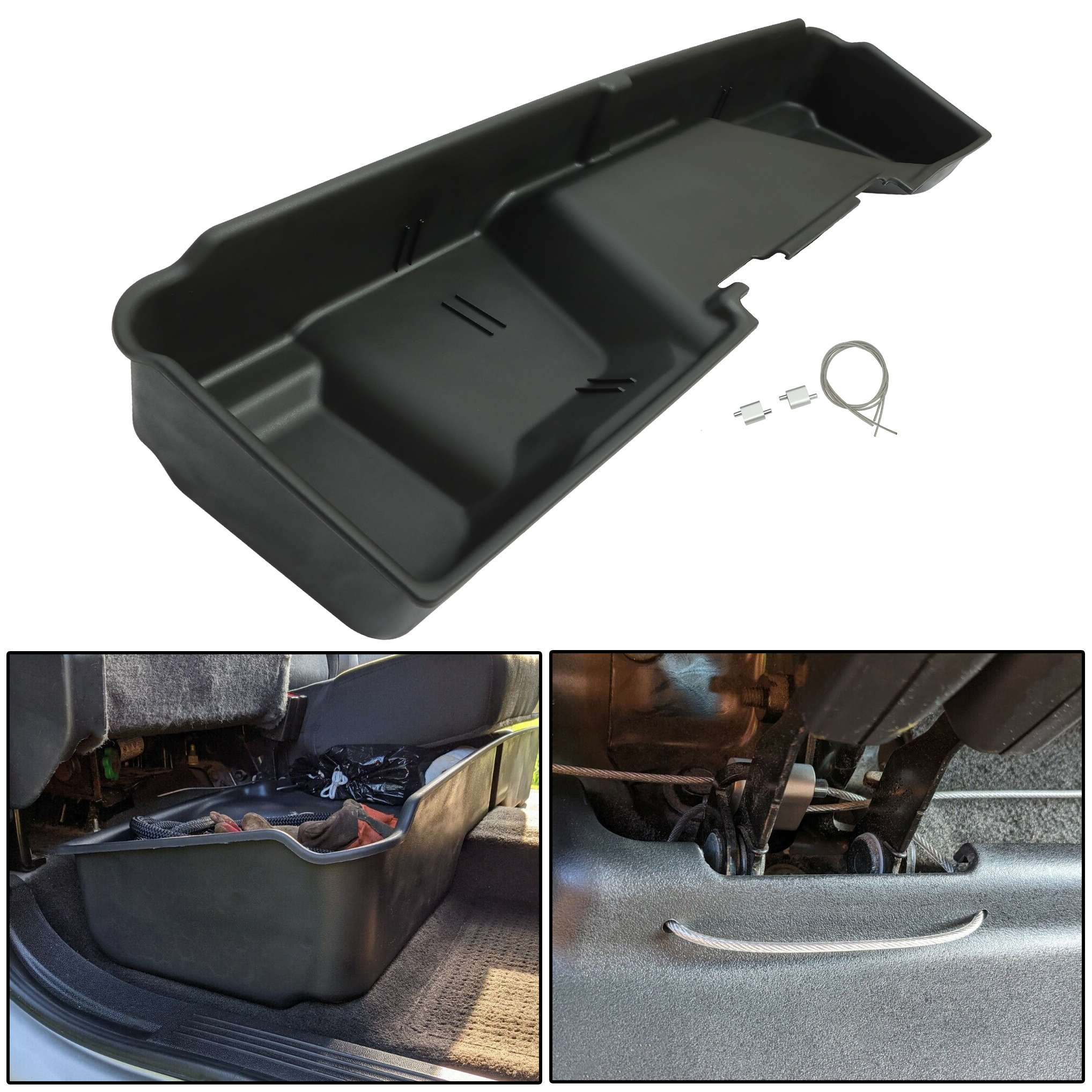 RHA Under Seat Storage 20192023 Crew Cab Fits Chevrolet Silverado/GMC Sierra 1500 ,20202023