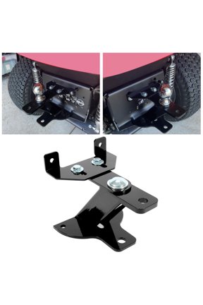 Universal 5 Rise 3-Way Lawn Mower Garden Tractor Hitch Tow Receiver Support Brace Kit