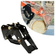 Kojem Universal Backhoe Thumb Excavator Attachment Fit for 3.25 Boom Width Compatible with Kubota Woods Mahindra Deere JD Claw Tractor Black Powder Coated Steel Bolt On Durable Heavy Duty