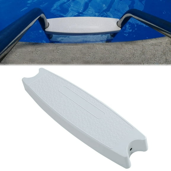 Kojem Universal Hydrotools 87901 Tread Molded Plastic Swimming Pool Rung Pedal Accessory Ladder Replacement Steps (1 Pc)