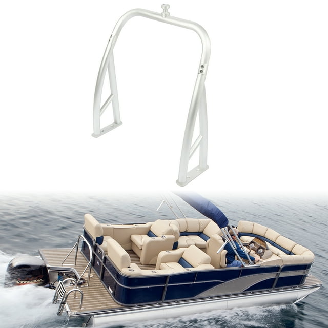 Kojem Universal Ski Tow Bar for Pontoon Boats, Aluminum Rear Pylon