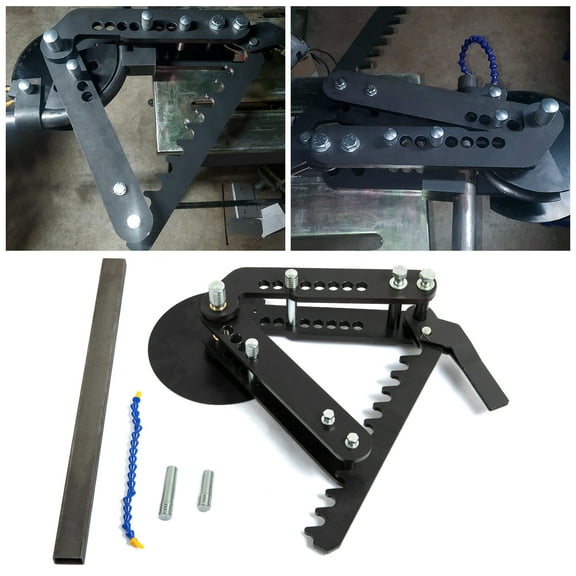 Kojem WFB2 Tube and Pipe Bender Black Oxide Coating Steel Manual Hand Bender Tubing Ratcheting Style