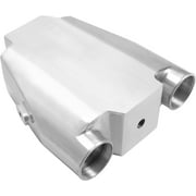 Kojem Water Intercooler A/W IC 3.0" in/out Liquid Core Jet Ski Aluminum Silver
