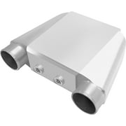 Kojem Water Intercooler A/W IC 3.5" in/out Liquid Core 16.5"x13"x4.5" Jet Ski Aluminum Silver