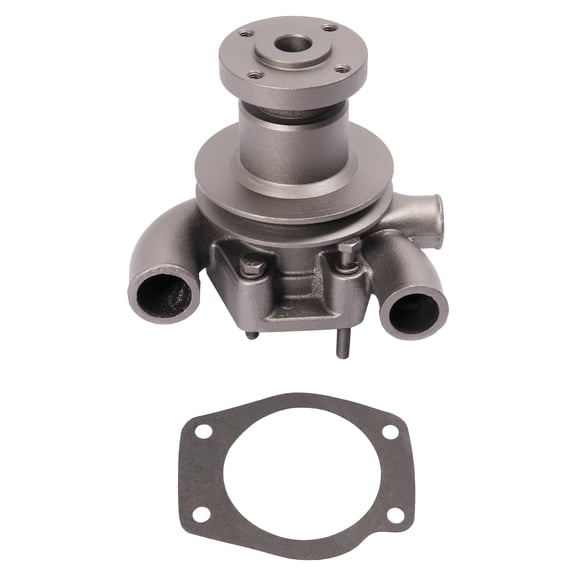 Kojem Water Pump For JCB/Landini/Leyland/Massey Ferguson Tractors & Construction Equipment Steel Painted Gray