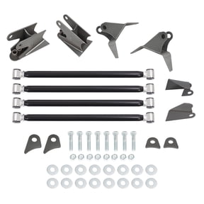 Kojem Weld On Suspension 4 Link Kit 3.25" Axle Triangulated Bar Rear Suspension Kit