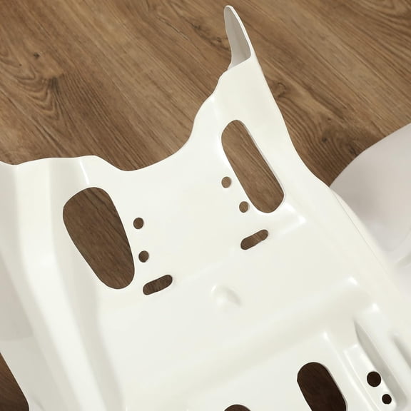 Kojem White Abs Plastic Fender Compatible with 1986-1989 Honda Trx250r Abs Plastic White Mounting Hardware Instruction Included 1986-1989 Replacement For Trx250r