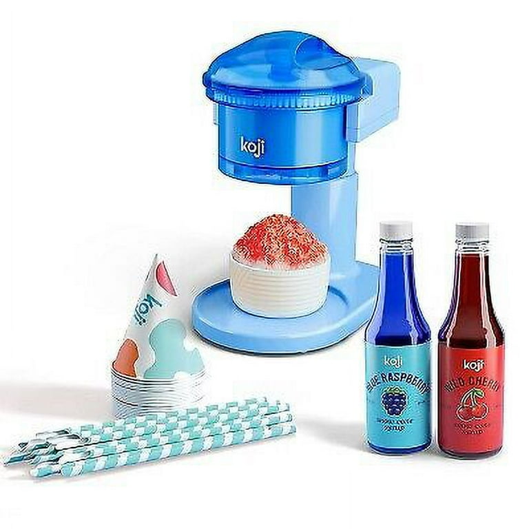 Koji Ice Shaving Machine Snow Cone Maker Set Walmart