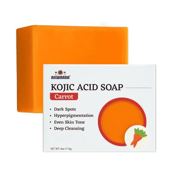 Kojic Acid Soap Bar (Carrot) | 4 oz.