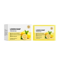 Kojic Acid Soap, Lemon Turmeric Kojic Acid Soap, Honey Glow Lemon Turmeric Soap for Face and Body, Natural Turmeric Handmade Soap for All Skin Types, Kojic Acid Soap for Body Face Wash