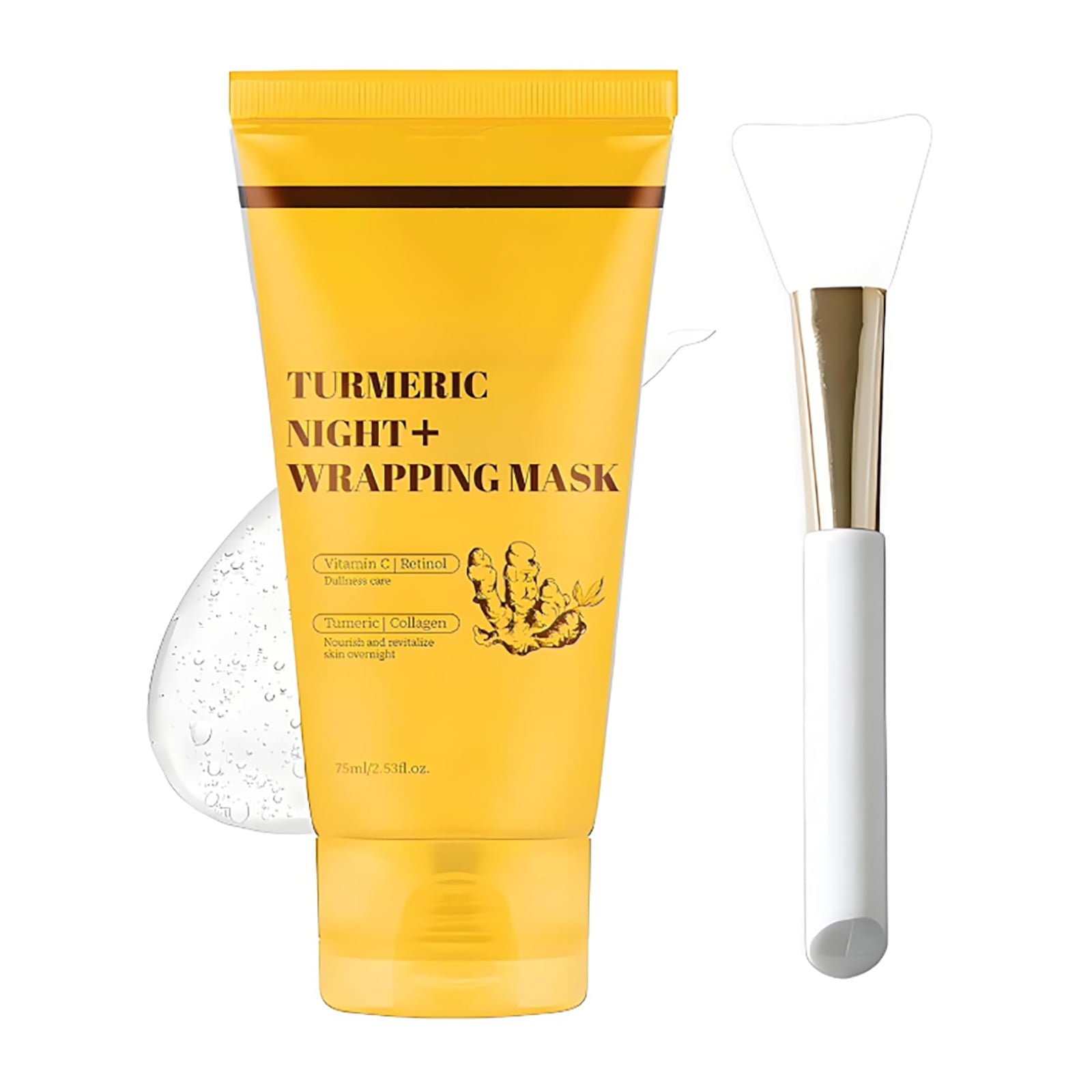 Kojic Acid Turmeric Collagen Night Wrapping Mask,Overnight Mask For ...