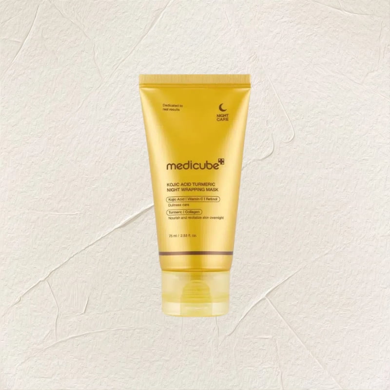 Kojic Acid Turmeric Night Wrapping Mask,medicube Turmeric Overnight ...