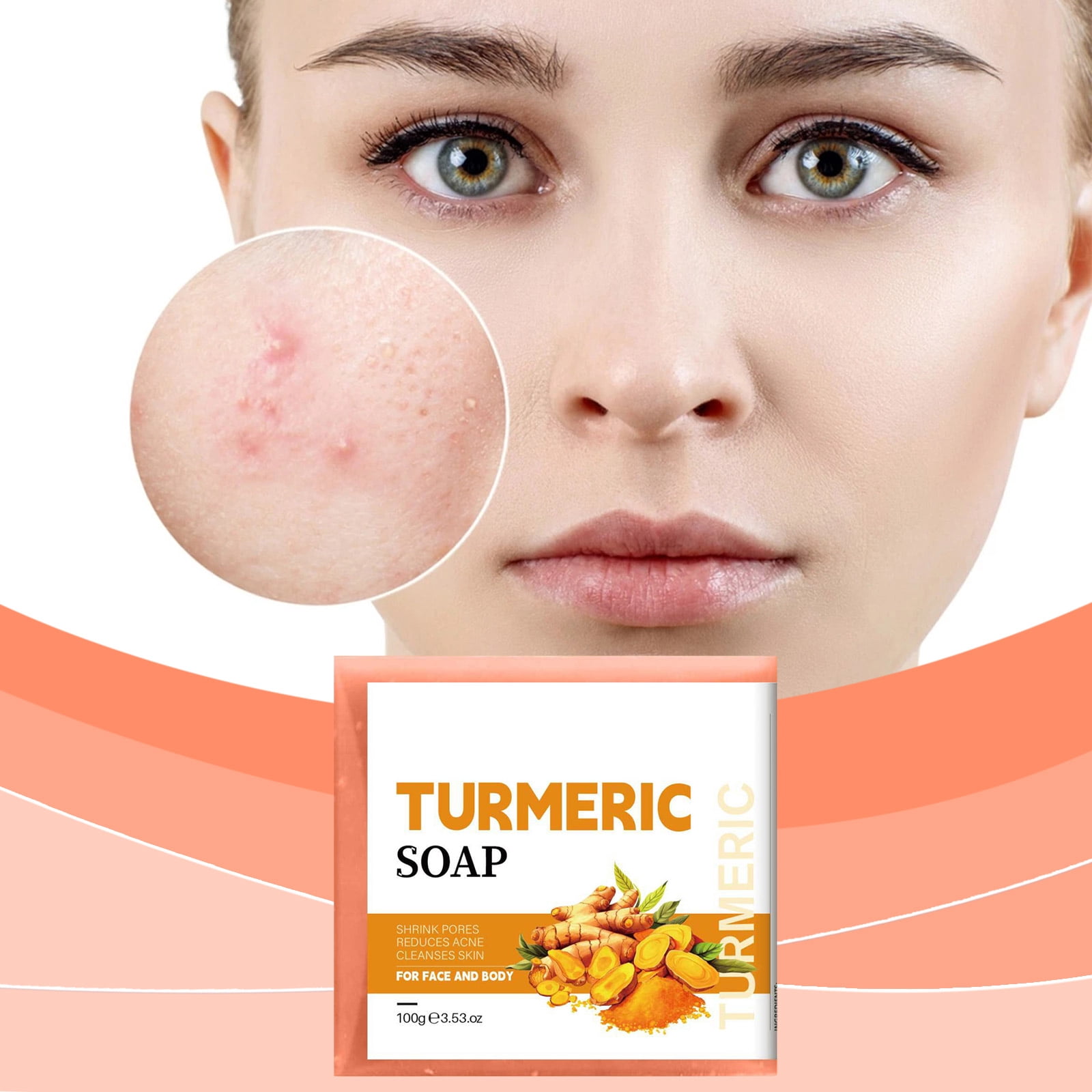 Kojic Acid + Turmeric Soap: Dark Spot Brightener, Nourisher with ...