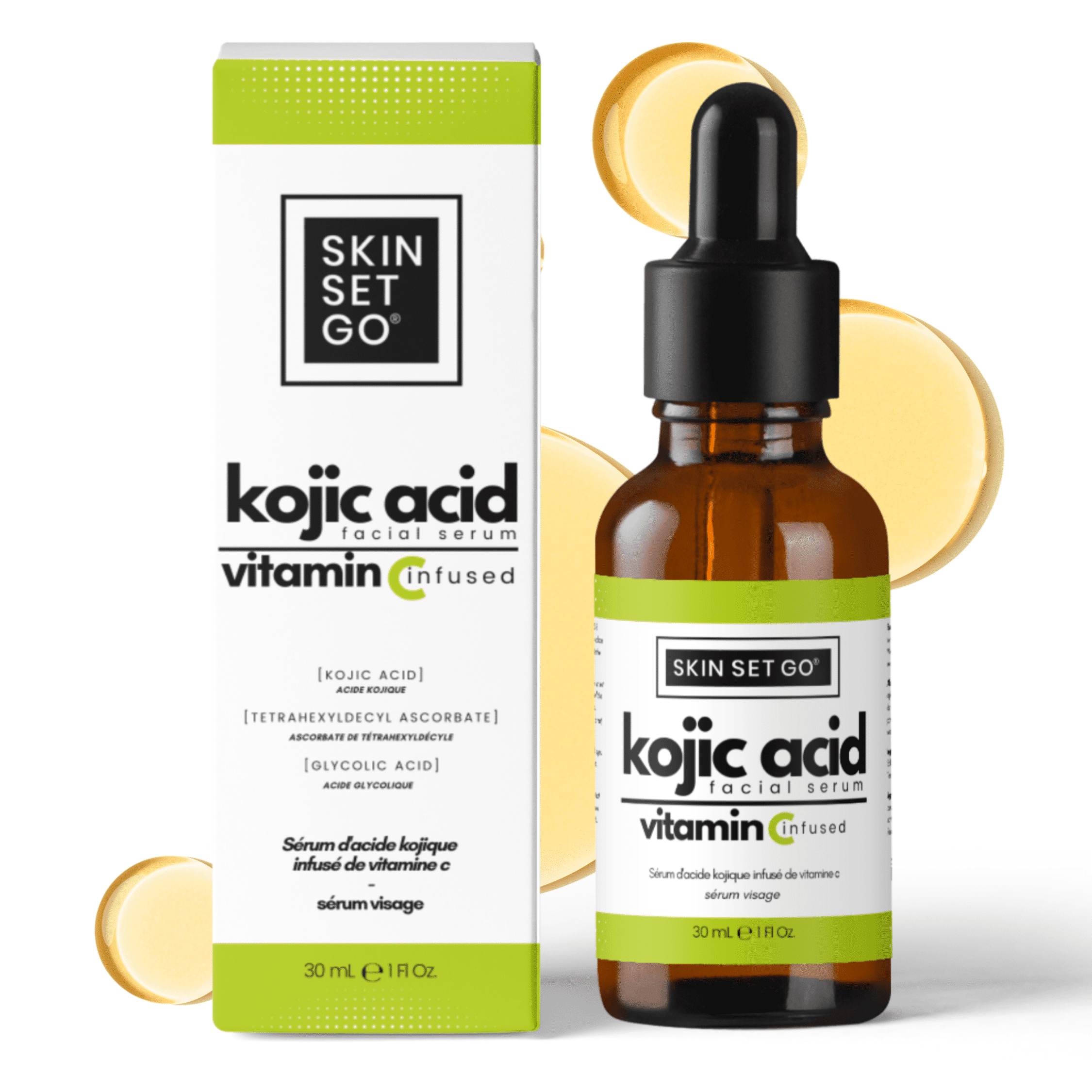 Skin Set Go Kojic Acid Serum, Lightweight Skin Brightening